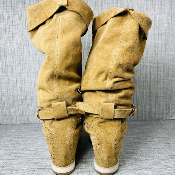 Modern Vice Roma Italia Suede Leather Boots 9 - Picture 6 of 9